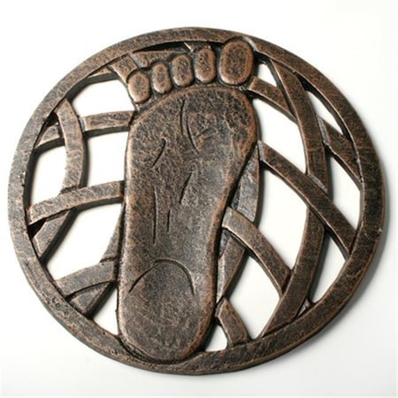 Oakland Living Corporation Oakland Living 5091-AB - Left Big Foot Stepping Stone - Antique Bronze 5091-AB